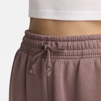 Nike Sportswear Phoenix Fleece женская С высокой Талией оверсайз Sweatpants цвет фиолетовый