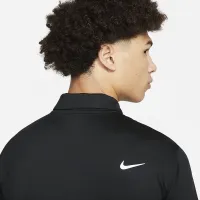Nike Dri-FIT Tour мужские Solid для гольфа Polo цвет черный