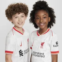 Liverpool FC 2024/25 Stadium Third Big детские Nike Dri-FIT Soccer Replica Jersey цвет белый