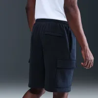 Nike Club мужские Fleece Cargo шорты синий