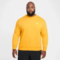 Nike Sportswear Club Fleece мужские Crew Yellow