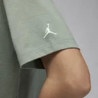 Nike Jordan Flight Heritage женская Graphic футболка цвет зеленый