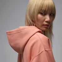 Nike Jordan Brooklyn Fleece жіноча Cropped Full-Zip Толстовка з капюшоном Orange