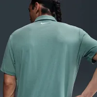 Nike Tour чоловічі Dri-FIT Heatheколір червоний для гольфу Polo колір зелений