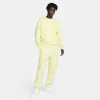 Nike Solo Swoosh мужские Fleece Crew цвет зеленый