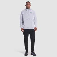 Seattle Seahawks Rivalries Collection Sideline Anorak мужские Nike NFL 1/2-Zip Hooded Куртка цвет серый