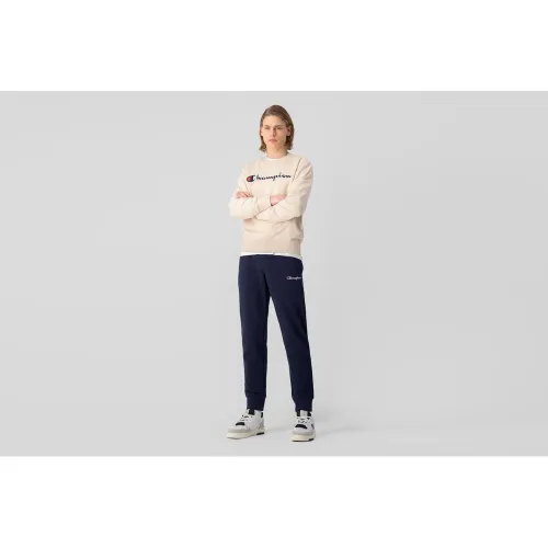 Кофта/футболка Champion Embroideцвет красный Script Logo свитшот 217061-YS015 - бежевая