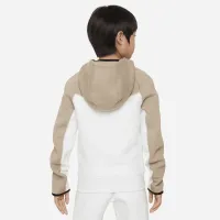 Nike Sportswear Tech Fleece Big дитячі (для хлопчиків) Full-Zip Толстовка з капюшоном колір білий