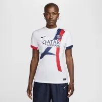 Paris Saint-Germain 2024/25 Stadium Away женская Nike Dri-FIT Soccer Replica Jersey цвет белый
