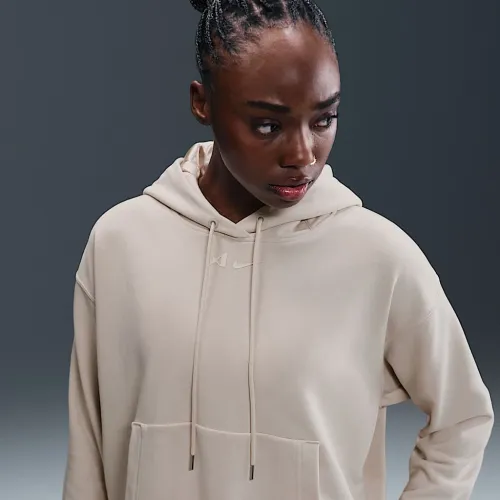 Nike A'ja Wilson жіноча оверсайз Cropped баскетбольні Толстовка з капюшоном колір сірий