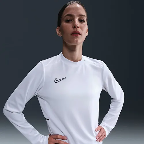 Nike Academy женская Dri-FIT Crew-Neck Long-Sleeve Soccer Top цвет белый