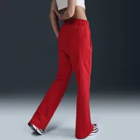 Nike Sportswear Windrunner женская Slim Mid-Rise Knit Pants цвет красный