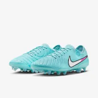 Nike Tiempo Legend 10 Elite Firm-Ground Low-Top футбольні бутси блакитний