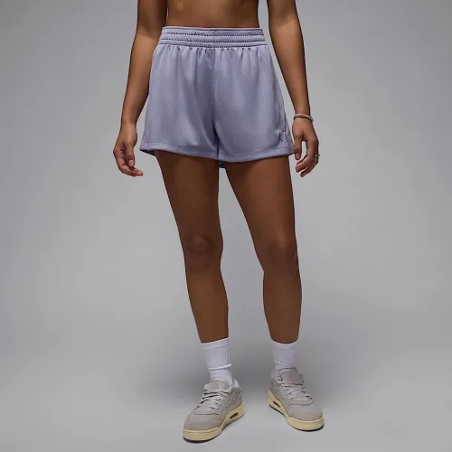 Nike Jordan Sport жіноча Mesh шорти колір фіолетовий