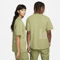 Nike ISPA Short-Sleeve футболка цвет зеленый