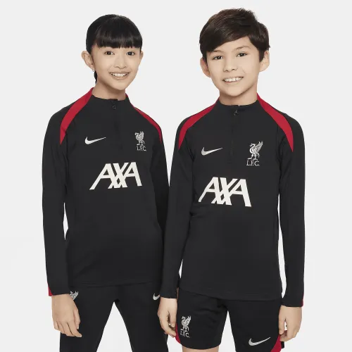 Liverpool FC Strike Big дитячі Nike Dri-FIT Soccer Drill Top колір чорний