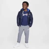 Nike Little дитячі Boxy Snowball футболка блакитний