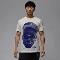 Nike Jordan чоловічі Crew-Neck футболка колір білий