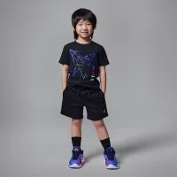 Nike Jordan Brooklyn Fleece Essentials Little дитячі шорти колір чорний