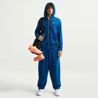 Nike Club мужские Full-Zip Fleece Толстовка с капюшоном синий