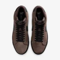 Nike SB Zoom Blazer Mid Skate Кроссовки цвет коричневый