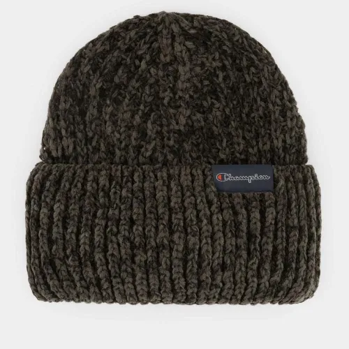 Шапка Champion колір чорний Label Fisherman Acrylic Beanie 805681-ES510 - Сіра