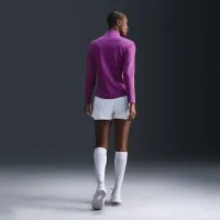 Nike Therma-FIT One женская Long-Sleeve 1/2-Zip Top цвет фиолетовый