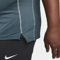 Nike Pro Dri-FIT чоловічі Slim Fit Sleeveless Top колір сірий