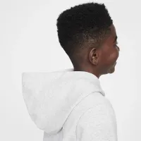 Nike Standard Issue Big детские Dri-FIT Fleece баскетбольные Толстовка с капюшоном цвет серый