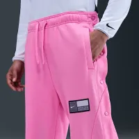 Nike женская Fleece Tear-Away баскетбольные Pants Pink