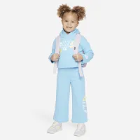 Nike Floral Fleece Toddler Graphic Толстовка с капюшоном синий