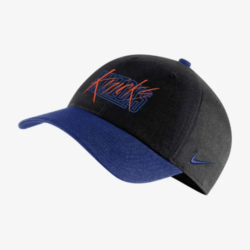 New York Knicks Heritage86 Nike NBA Adjustable Hat Black