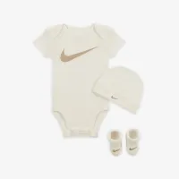 Nike Baby (0-6M) 8-Piece Boxed Gift комплект колір коричневий