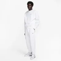 Nike Solo Swoosh мужские Fleece Crew цвет белый