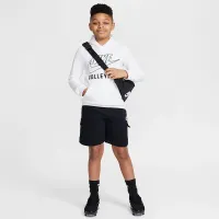 Nike Big дитячі волейбольні Pullover Толстовка з капюшоном колір білий