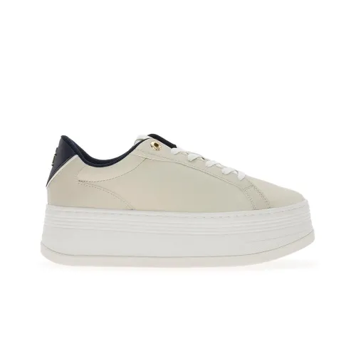 Кросівки Tommy Jeans Platform Sneaker Triangle FW0FW08115-ACG - Бежевий