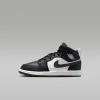 Nike Jordan 1 Mid Little дитячі Кросівки колір чорний
