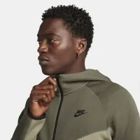 Nike Sportswear Tech Fleece Windrunner мужские Full-Zip Толстовка с капюшоном цвет коричневый