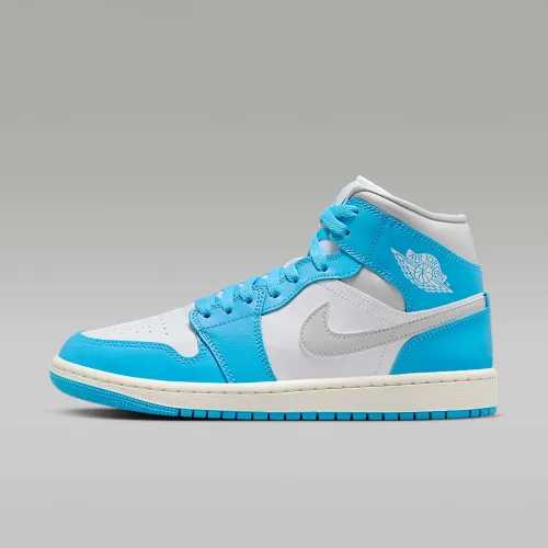 Nike Air Jordan 1 Mid женская Кроссовки синий