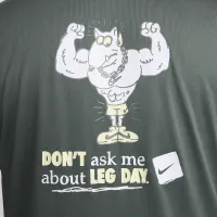 Nike чоловічі Dri-FIT Fitness футболка колір зелений