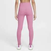 Nike One Big дитячі (Girls') Dri-FIT З високою талією лосіни Pink