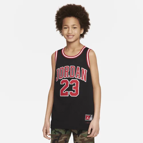 Nike Jordan Big дитячі 23 Jersey колір чорний