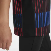 FC Barcelona Academy Pro Away Big детские Nike Dri-FIT Soccer Pre-Match Short-Sleeve Top цвет черный