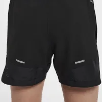 Nike Multi Tech EasyOn Big детские (для мальчиков) Dri-FIT тренировочные шорты цвет черный