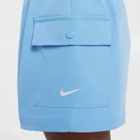 Nike Sportswear Girls' Woven Cargo шорти блакитний