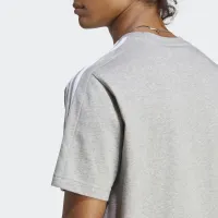 Футболка adidas Essentials Single Jersey 3-Stripes IC9337 - Сіра