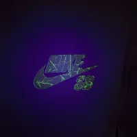 Nike SB футболка колір фіолетовий