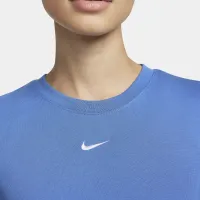 Nike Sportswear Essential жіноча Slim Cropped футболка блакитний