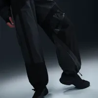 Nike Sportswear женская Mid-Rise Loose Woven Open-Hem Pants цвет серый