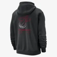 Miami Heat Club Courtside чоловічі Nike NBA Pullover Толстовка з капюшоном колір чорний